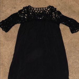 Black long sleeve dress